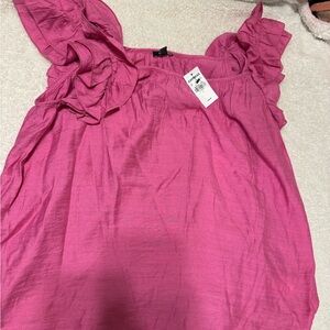 Blouse pink new express